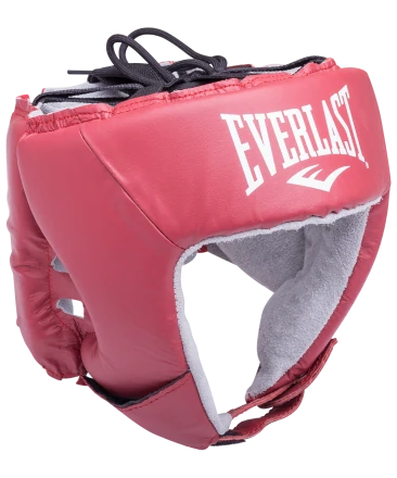 Шлем открытый USA Boxing 610400U, L, кожа, красный, фото 1