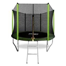 ARLAND Батут 8FT с внешней страховочной сеткой и лестницей (Light green), фото 1
