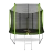 ARLAND Батут 10FT с внешней страховочной сеткой и лестницей (Light green)