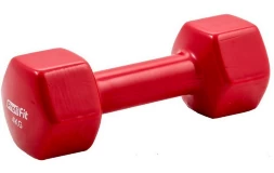 Гантель в виниловой оболочке PROFI-FIT 4 кг