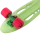 Круизер пластиковый Greencie, 22&#039;&#039;x6&#039;&#039;, ABEC-7