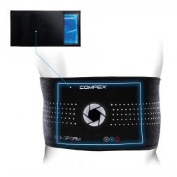 Бандаж спины Compex COLDFORM BACK с гелевым вкладышем,размер S-M, арт. 83-0028-SM-FG, фото 1