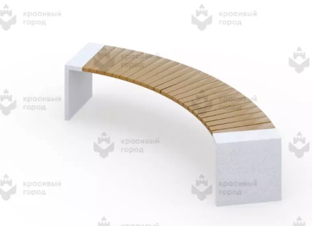 Скамья «Контур» тип-1, фото 1