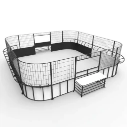 Панна площадка стальная квадратная с высоким бортом, фото 1