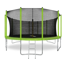 ARLAND Батут 16FT с внутренней страховочной сеткой и лестницей (Light green)