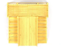 Зимняя горка Савушка Зима Wood 4