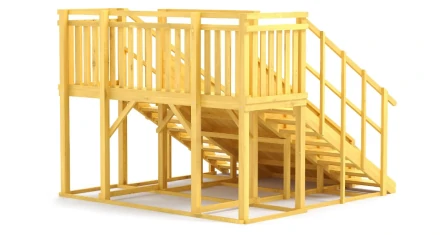 Зимняя горка Савушка Зима Wood 4, фото 4