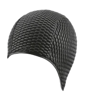 Шапочка для плавания Babble Cap 3115-20, резина, черный