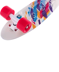 Круизер пластиковый Mellow, 22''x6'', ABEC-9, фото 3