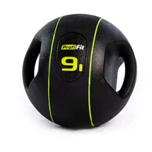 Медицинбол PROFI-FIT, с хватами  9 кг