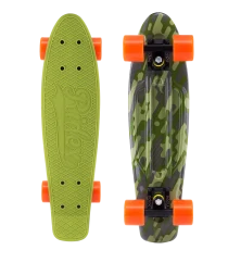 Круизер пластиковый Camo, 22''x6'', ABEC-9, фото 1