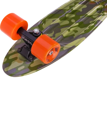 Круизер пластиковый Camo, 22&#039;&#039;x6&#039;&#039;, ABEC-9, фото 3