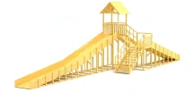 Зимняя горка Савушка Зима Wood 9