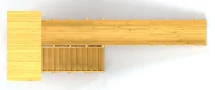 Зимняя горка Савушка Зима Wood-8/1 Без окрашивания