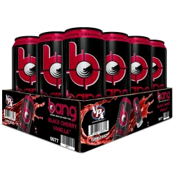 Энергетический напиток &quot;БЭНГ&quot; Ванильная черешня VPX BANG 473мл Black Cherry Vanilla , фото 3