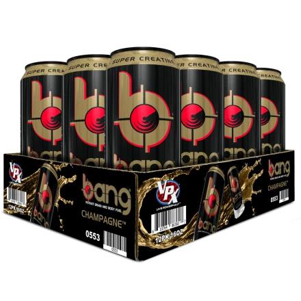 Энергетический напиток &quot;БЭНГ&quot; Шампанское VPX BANG 473мл Champagne , фото 3