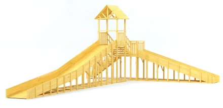 Зимняя горка Савушка Зима Wood 10, фото 3