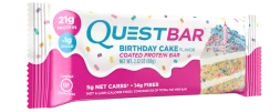 Батончик Quest Nutrition QuestBar Birthday Cake (праздничный торт), 12шт., фото 2