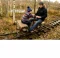 Садовая железная дорога с дрезиной