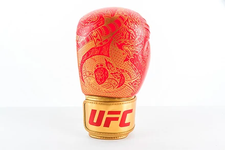 (Перчатки для бокса UFC PRO Thai Naga 12 Oz - красные), фото 3