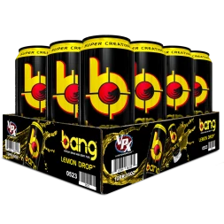 Энергетический напиток &quot;БЭНГ&quot; Лимонад VPX BANG 473мл Lemon Drop, фото 3