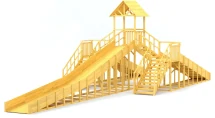 Зимняя горка Савушка Зима Wood 11