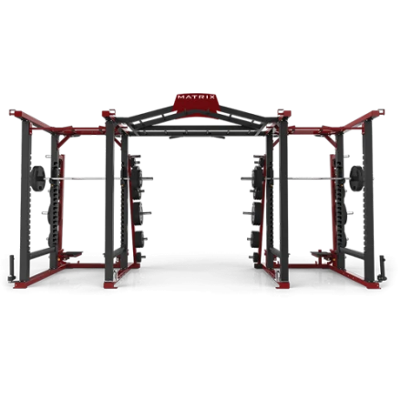 MATRIX MAGNUM MR47x2 Matte Black Силовая рама DOUBLE MEGA RACK, фото 1