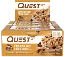 Батончик Quest Nutrition Quest Protein Bar Chocolate Chip Cookie Dough (Печенье с кусочками шоколада),12 шт