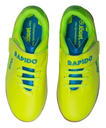 Бутсы зальные (футзалки) Rapido JSH4001-K, лимонный, фото 3