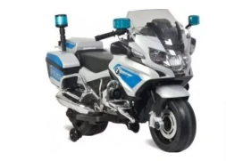 Детский мотобайк Barty BMW R1200RT-P Police Motоbaike Z212 белый, фото 1