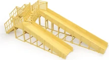 Зимняя горка Савушка Зима Wood 7/5 (без окрашивания)