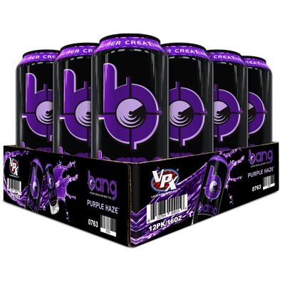 Энергетический напиток &quot;БЭНГ&quot; Виноград VPX BANG 473мл Purple Haze , фото 2