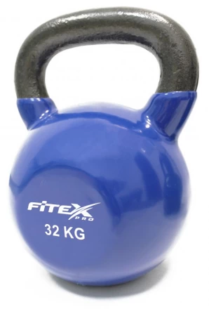 Гиря в виниловой оболочке 32 кг FITEX PRO, фото 1