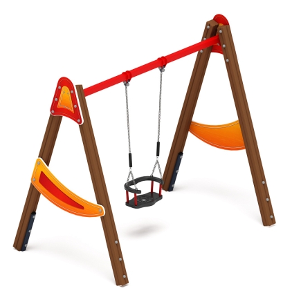 Качели Д1 - ИО 11.Д.01.01-П - (Счастливое детство), фото 2