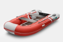 GLADIATOR B 420 LIGHT B Красно-белый моторная лодка ПВХ Фанерный пайол