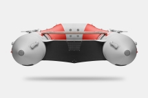 GLADIATOR B 420 LIGHT B Красно-белый моторная лодка ПВХ Фанерный пайол