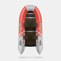 GLADIATOR B 420 LIGHT B Красно-белый моторная лодка ПВХ Фанерный пайол