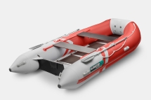 GLADIATOR B 420 LIGHT B Красно-белый моторная лодка ПВХ Фанерный пайол