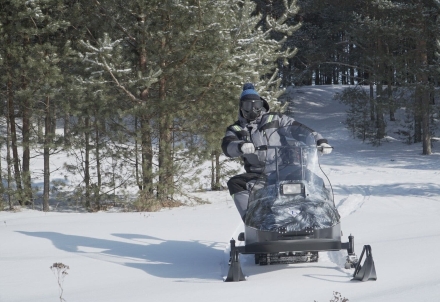 Мини-снегоход БУРЛАК-М Егерь Опти 18.5 л.с., фото 7
