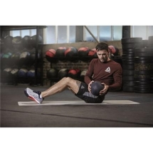 Тренировочный коврик (мат) серый Reebok, RAMT-11014GR