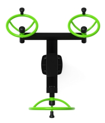 Рули (положение стоя) зеленый - Уличный тренажер - СТ 103-12, фото 5