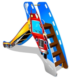 Детская горка Грузовик Г035 H=1250 для игровых площадок, фото 2