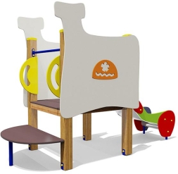 Горка Печка 08110 H=650 для детской площадки, фото 1