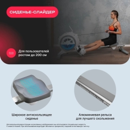 Гребной тренажер домашний SVENSSON BODY LABS WHEELO, фото 16
