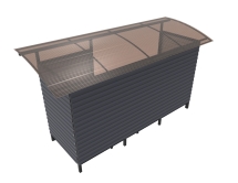 Автобусный павильон &quot;Стандарт-П4&quot;