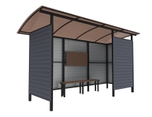 Автобусный павильон &quot;Стандарт-П4&quot;