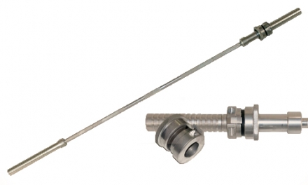 Гриф Barbell 2200 мм d 50 мм для пауэрлифтинга особопрочная сталь 600 кг, фото 1