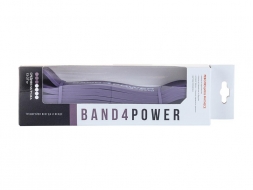 Фиолетовая резиновая петля Band ширина 32 мм﻿, нагрузка 13-37 кг, фото 6