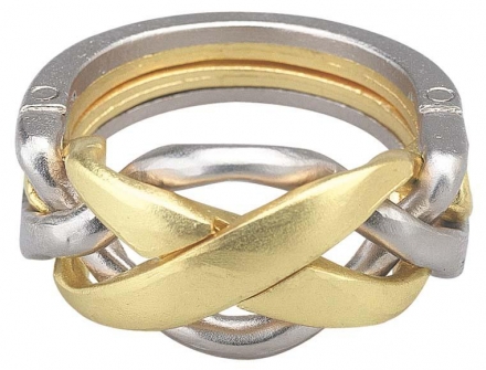 Головоломка Кольцо****/ Cast Puzzle Ring****, фото 1