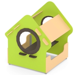 Игровой домик Romana 115.40.00_30.01 для детских площадок, фото 3